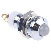 アールエスコンポーネンツ RS PRO 表示灯， 2V dc， 実装ホールサイズ:8mm 210-765 1個（直送品）