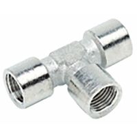 アールエスコンポーネンツ RS PRO 空圧ティーねじ付きアダプタ 176-1058 1ロット(10個)（直送品）