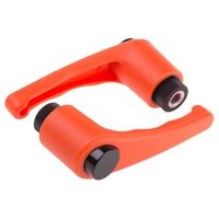 アールエスコンポーネンツ RS PRO クランプレバー， M8 サーモプラスチック 478-725 1ロット(2個)（直送品）