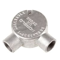 アールエスコンポーネンツ RS PRO コンジット アングルボックス スチール 228-772 1ロット(5個)（直送品）