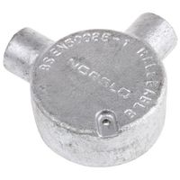 アールエスコンポーネンツ RS PRO コンジット アングルボックス スチール 228-867 1ロット(5個)（直送品）