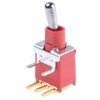 アールエスコンポーネンツ RS PRO トグルスイッチ， SPDT， PCB， ラッチ 401-686 1個（直送品）