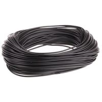 アールエスコンポーネンツ RS PRO 保護スリーブ 2mm 黒 ， PVC 404-235 1袋(50m)（直送品）