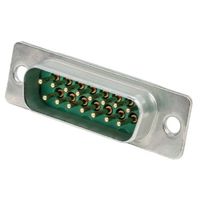 アールエスコンポーネンツ RS PRO D-subコネクタ， 15極， オス， パネルマウント 482-783 1個（直送品）