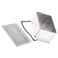 アールエスコンポーネンツ RS PRO， アルミニウム， 高さ:77 mm， 奥行き:140 mm 517-4140 1個（直送品）