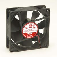 アールエスコンポーネンツ RS PRO 軸流ファン 電源電圧:24 V dc， DC， 120 x 38mm 541-5407（直送品）