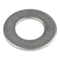 RS PRO 平ワッシャ M6 (Form B)， 外径 12.5mm， 内径 6.4mm， ステンレス鋼 797-6373 1袋(50個)（直送品）