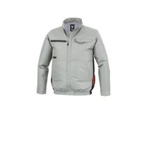 ジーベック XE98037ー61 ー 5L エコ空調服長袖ブルゾン モスグリーン XE98037 1着（直送品）