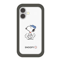 グルマンディーズ グルマン ピーナッツ iPhone16対応 プランプフレームケース スヌーピー SNGG-87A 1個（直送品）