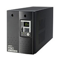 無停電電源装置(常時インバータ給電) AC200V:1000VA/700W:縦置 BU1002SW 1台（直送品）
