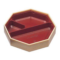 エフピコ 弁当容器 WU-82 身丈 ベージュ柾目 8D340082 1袋(15個)（直送品）