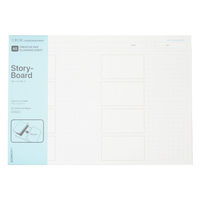 ラコニック プランニングシート A5 ストーリーボード LEQ11-C 1セット(1冊×5)（直送品）