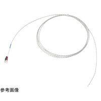 スリーハイ 温度センサー【熱電対K】デュープレックス(先端溶接)タイプ(クラス2 ガラス被覆) 1m TH-1202-1 1本（直送品）