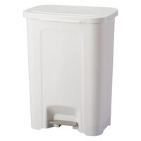 アスベル エバン ペダルペール 35L ホワイト 1個（直送品）