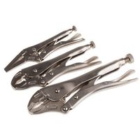 アールエスコンポーネンツ ロッキングプライヤーセット RS PRO 3個 847-3762 1個（直送品）