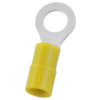 RS PRO リング端子， 内径:4.3mm， スタッド径:4.3mm， 黄 178-8641 1ロット(100個)（直送品）