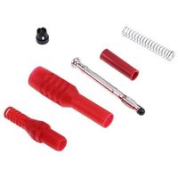 アールエスコンポーネンツ RS PRO バナナプラグ オス 黒 ， 赤 191-7887 1個（直送品）