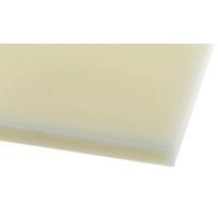 アールエスコンポーネンツ RS PRO プラスチックシート ナチュラル， 500mm x 10mm 184-7181 1個（直送品）