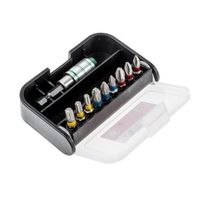 アールエスコンポーネンツ ビットホルダ RS PRO 10 ピース Phillips， Pozidriv， Torx 125-0435 1個（直送品）