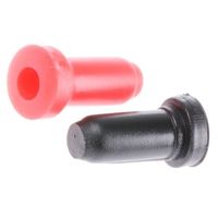 アールエスコンポーネンツ RS PRO テストプラグ 赤/黒 261-5064 1ロット(10個)（直送品）