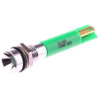 アールエスコンポーネンツ RS PRO 表示灯， 110V ac， 緑， 実装ホールサイズ:8mm 211-099 1個（直送品）