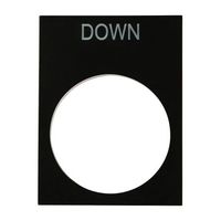 アールエスコンポーネンツ RS PRO 凡例プレート 175-3956 1ロット(5個)（直送品）