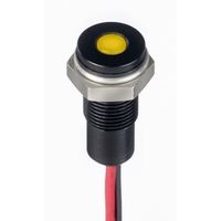 RS PRO パネルLED， 21.6 → 26.4V dc， 黄， 実装ホールサイズ:6mm 171-3831 1個（直送品）