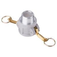 アールエスコンポーネンツ RS PRO ホースカップリング ホース内径 1インチ グルーブカプラ アルミニウム 362-6683 1個（直送品）