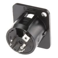 アールエスコンポーネンツ RS PRO XLRコネクタ オス 5極 ストレート パネルマウント 457-926 1個（直送品）