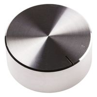 アールエスコンポーネンツ RS PRO ノブ 6.4mm 直径:38mm 丸型 499-961 1個（直送品）