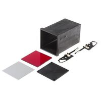 アールエスコンポーネンツ 筐体 RS PRO 72 x 116mm ノリル 黒 500-027 1個（直送品）