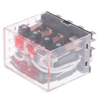 アールエスコンポーネンツ RS PRO リレー 110V ac， 4c接点 プラグイン タイプ 613-3768 1個（直送品）