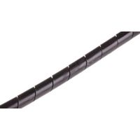 アールエスコンポーネンツ スパイラルチューブ RS PRO ポリエチレン 黒 811-7654 1リール(30m)（直送品）
