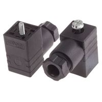 アールエスコンポーネンツ RS PRO ソレノイドバルブコネクタ DIN 43650 C メス 3P+E 811-8229 1ロット(5個)（直送品）