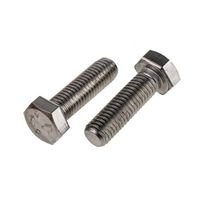 アールエスコンポーネンツ 六角ボルト RS PRO M12 x 40mm ステンレス 183-9130 1袋(10個)（直送品）