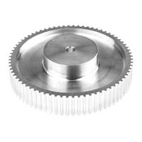 アールエスコンポーネンツ タイミングベルトプーリー RS PRO 72歯 5mmピッチ ボア8mm 184-842 1個（直送品）