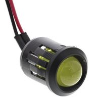 アールエスコンポーネンツ RS PRO 表示灯， 24V dc， 黄， 実装ホールサイズ:14mm 204-445 1個（直送品）