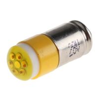 アールエスコンポーネンツ RS PRO LED電球 黄 定格電圧:28V dc 204-552 1個（直送品）
