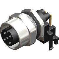 アールエスコンポーネンツ RS PRO 丸型コネクタ， 5極， M12 201-7184 1個（直送品）