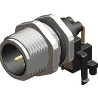 アールエスコンポーネンツ RS PRO 丸型コネクタ， 4極， M12 201-7207 1個（直送品）