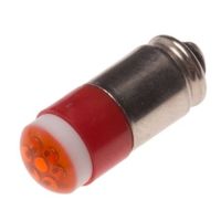 アールエスコンポーネンツ RS PRO LED電球 赤 定格電圧:28V dc 204-675 1個（直送品）