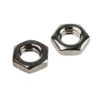 アールエスコンポーネンツ RS PRO 六角ナット M5 ステンレス鋼 122-4410 1袋(100個)（直送品）