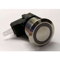 RS PRO 押しボタンスイッチ， モーメンタリ， パネルマウント， 単極単投(SPST) 175-8803 1袋(1個)（直送品）