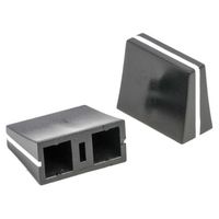 アールエスコンポーネンツ RS PRO ノブ 4mm 直径:11mm 467-6099 1ロット(5個)（直送品）