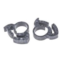 アールエスコンポーネンツ RS PRO ホースクリップ 10.2 → 12.3mm ナイロン 291-616 1ロット(10個)（直送品）