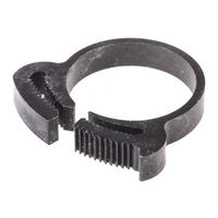 アールエスコンポーネンツ RS PRO ホースクリップ 24.5 → 28.4mm ナイロン 291-701 1ロット(10個)（直送品）