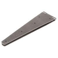 アールエスコンポーネンツ RS PRO 丁番 ストラップ スチール 297-8545 1ロット(2個)（直送品）