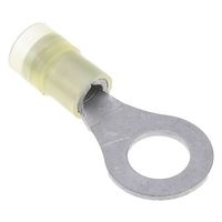 RS PRO リング端子， 内径:8.4mm， スタッド径:M8 (5/16)， 黄 267-3874 1ロット(100個)（直送品）