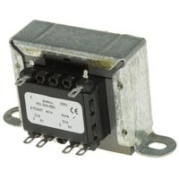 RS PRO シャーシ取り付け電源トランス，1次:230V ac，2次:9V ac，電力:6VA 504-690 1個（直送品）