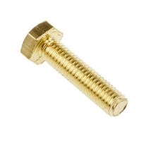 アールエスコンポーネンツ 六角ボルト RS PRO M6 x 25mm 真鍮 483-2384 1袋(100個)（直送品）